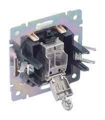 Розетка телевизионная Legrand Valena встраиваемая слоновая кость (695625) - фото 5