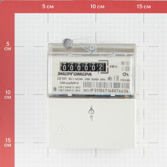 Счетчик электроэнергии Энергомера 101 однофазный однотарифный механический 5(60) А на DIN-рейку/монтажную плату - фото 3