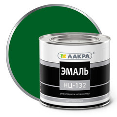 Эмаль НЦ-132 Лакра зеленая 1,7 кг