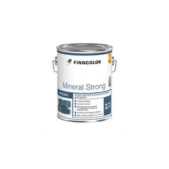 Краска водно-дисперсионная фасадная Finncolor Mineral Strong бесцветная основа MRC глубокоматовая 2,7 л