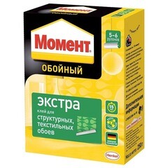 Клей для бумажных обоев Момент Экстра 250 г
