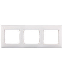 Рамка Legrand Valena трехместная белая (694242) - фото 1