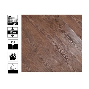 Ламинат Floorwood Megapolis 34 класс дуб хэфэй с фаской 1,73 кв.м 12 мм