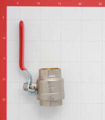 Кран шаровой латунный Valtec Base 1 1/2 ВР(г) х 1 1/2 ВР(г) ручка прямой (VT.214.N.08) - фото 6