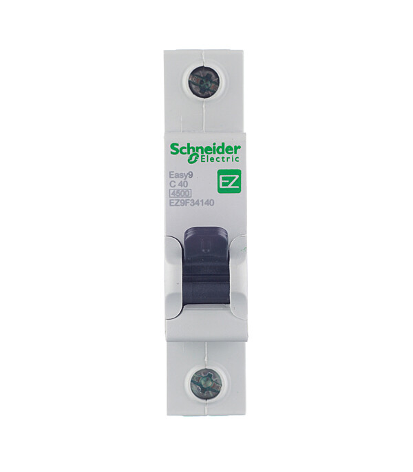 Изображение товара Автоматический выключатель Schneider Electric Easy9 1P 40А тип C 4,5 кА 220 В