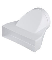 Изображение товара Соединитель эксцентриковый пластиковый для плоских воздуховодов 60х204 мм с круглыми d125 мм