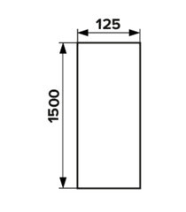 Воздуховод Era круглый пластиковый d125 мм 1,5 м - фото 2
