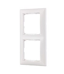 Рамка Legrand Valena двухместная белая (694241) - фото 2