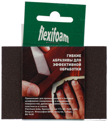 Брусок шлифовальный Flexifoam 98х69х26 мм Р120 - фото 5