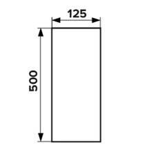 Воздуховод Era круглый пластиковый d125 мм 0,5 м - фото 2