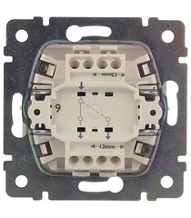 Переключатель Legrand Valena одноклавишный встраиваемый белый проходной (694262) - фото 4