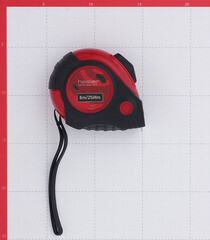 Рулетка Hesler с автостопом 8 м x 25 мм - фото 4