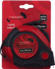 Рулетка Hesler с автостопом 8 м x 25 мм - фото 3