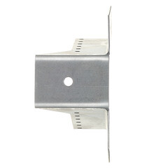 Опора бруса раскрытая оцинкованная 140 (135) х76 х50 (51)х2 мм - фото 2