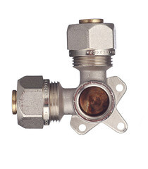 Водорозетка Tiemme двухплоскостная 20 обж(ц) х 1/2 ВР(г) (1600106) - фото 3