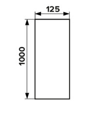 Воздуховод Era круглый пластиковый d125 мм 1 м - фото 2