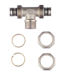Тройник 26 обж(ц) х 3/4 НР(ш) х 26 обж(ц) - фото 4