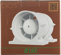 Вентилятор канальный осевой DiCiTi Pro 6 d160 мм - фото 6