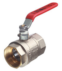 Кран шаровой латунный Valtec Base 1 1/4 ВР(г) х 1 1/4 ВР(г) ручка прямой (VT.214.N.07)