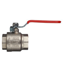 Кран шаровой латунный Valtec Base 1 1/2 ВР(г) х 1 1/2 ВР(г) ручка прямой (VT.214.N.08) - фото 2