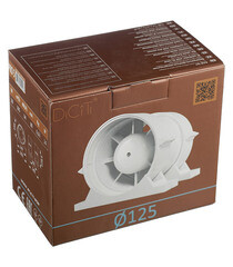 Вентилятор канальный осевой DiCiTi Pro 5 d125 мм белый - фото 4