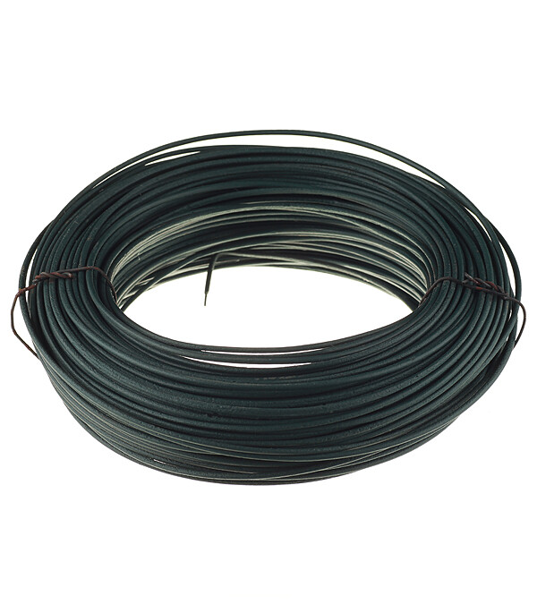 Изображение товара Проволока оцинкованная с полимерным покрытием d2 5 мм бухта 100 м для заборов