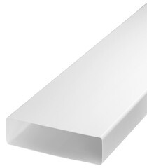 Изображение товара Воздуховод плоский пластиковый 60х204 мм 0,5 м