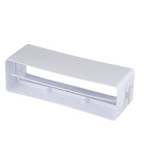 Изображение товара Соединитель прямой пластиковый для плоских воздуховодов 60х204 мм с обратным клапаном