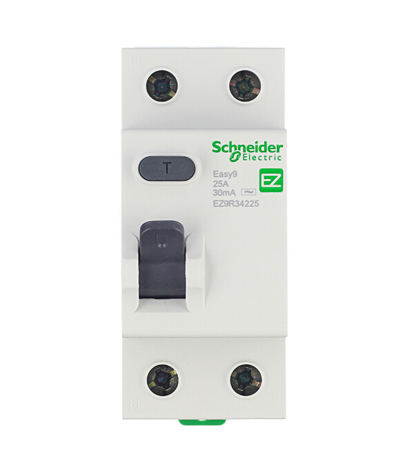 Изображение товара УЗО Schneider Electric Easy9 25А 1P+N тип AC 30мА 4,5кА для безопасности электросетей