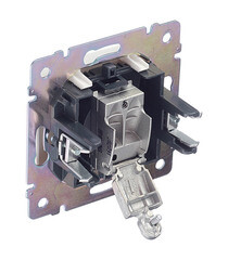 Розетка телевизионная Legrand Valena встраиваемая белая (694276) - фото 4