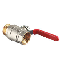 Кран шаровой латунный Valtec Base 1 1/4 ВР(г) х 1 1/4 НР(ш) ручка прямой (VT.215.N.07) - фото 4