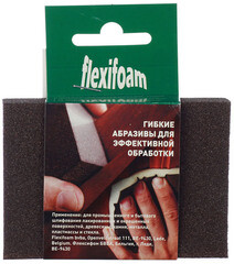 Брусок шлифовальный Flexifoam 98х69х26 мм Р80 - фото 4