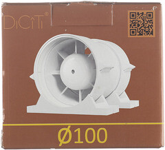 Вентилятор канальный осевой DiCiTi Pro d100 мм белый - фото 7