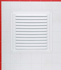 Решетка вентиляционная стальная Era 200х200 мм с сеткой белая - фото 3