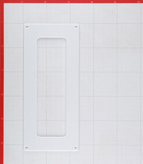 Накладка настенная пластиковая для плоских воздуховодов 60х204 мм - фото 3