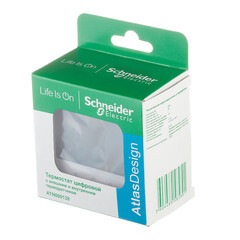 Терморегулятор для теплого пола Systeme Electric AtlasDesign встраиваемый белый (ATN000138) - фото 5