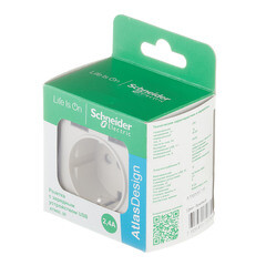 Розетка Systeme Electric AtlasDesign встраиваемая бежевая 2хUSB-А (ATN000230) - фото 3