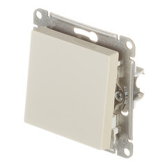 Переключатель Systeme Electric AtlasDesign одноклавишный встраиваемый бежевый (ATN000271) - фото 2
