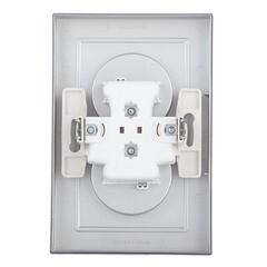 Розетка Systeme Electric AtlasDesign встраиваемая алюминий со шторками (ATN000322) - фото 2