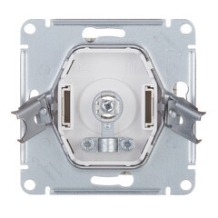 Розетка телевизионная Systeme Electric AtlasDesign встраиваемая алюминий (ATN000393) - фото 3