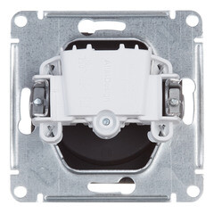 Розетка Systeme Electric AtlasDesign встраиваемая карбон (ATN001041) - фото 3