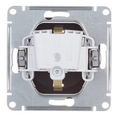 Розетка Systeme Electric AtlasDesign встраиваемая карбон (ATN001043) - фото 4