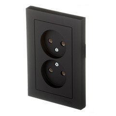 Розетка Systeme Electric AtlasDesign встраиваемая карбон (ATN001020) - фото 4