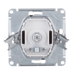 Розетка телевизионная Systeme Electric AtlasDesign встраиваемая карбон (ATN001093) - фото 3