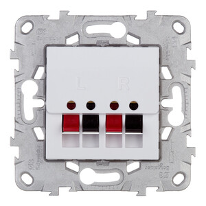 Розетка аудио Schneider Electric Unica NEW встраиваемая белая (NU548618 ...