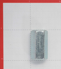 Гайка соединительная оцинкованная М16 х48 мм DIN 6334 (1 шт.) - фото 2