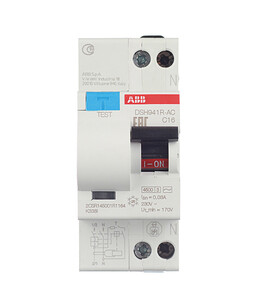 Дифференциальный автомат 1P+N 16А тип C 30 мА 4.5 kA ABB DSH941R ...