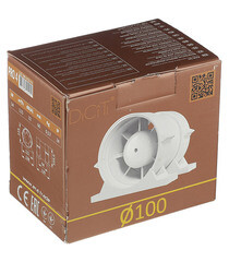 Вентилятор канальный осевой DiCiTi Pro d100 мм белый - фото 5