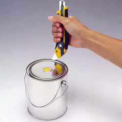 Нож строительный Olfa 18 мм с сегментированным лезвием двухкомпонентный корпус с трещоточным фиксатором - фото 7