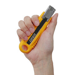 Нож строительный Olfa 18 мм с трапециевидным выдвижным лезвием двухкомпонентный корпус с возвратной пружиной - фото 5